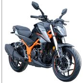 Arora CK250 2024 Model 250CC Motosiklet Güçlü Performans ve Dijital Gösterge Özellikleriyle - Siyah - Turuncu