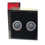 Ars Magic Box (1662) Tüm Gömleklerizde Lüks Kol Düğmesi Metalik gri Tek Ebat