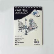 Art Liva 5794812 Dali 90 gr A5 50 Yaprak N:SD-601 Eskiz ve Çizim Defteri