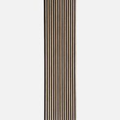 Artelmo 20x600x2800 mm Teak MDF Akustik Duvar Paneli