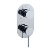 Artema Minimax A41652 Krom Yönlendiricili 3 Yollu Ankastre Banyo Bataryası