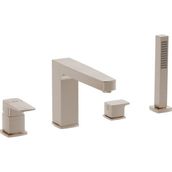 Artema Root Square A4275734 Fırçalı Nikel Küvet Bataryası