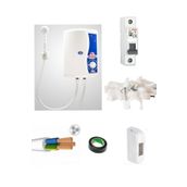 Artemis Elektro Model Elektrikli Şofben 7 mt Kablolu Tam Takım Set