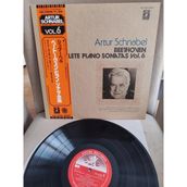 Arthur Schnabel - Beethoven Complete Piano Sonatas Vol. 6 - 1977 Japonya Basım Lp Plak Albüm Obi’li
