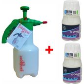 Artı 2 Adet K-Othrine SC50 50ML Hamam, Kalorifer Böceği Ilacı ve 1,5lt Gardener Basınçlı Ilaçlama Pompası