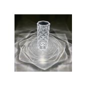 Artıcam 81531728 Kristal Elmas Led Dokunmatik Usb Şarjlı Masa Lambası