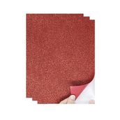 Artlantis Kırmızı Yapışkanlı Simli Eva 35x50 cm 3 Adet Simli Yapışkanlı Eva Süngeri Okul Kreş Anasınıfı Elişi Etkinlikleri Hobi