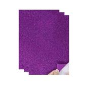 Artlantis Mor Yapışkanlı Simli Eva 35x50 cm 3 Adet Simli Yapışkanlı Eva Süngeri Okul Kreş Anasınıfı Elişi Etkinlikleri Hobi