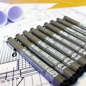 Artline 9'lu Set Siyah Drawıng System Çizim Kalemi