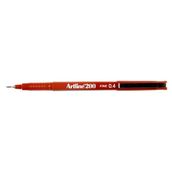 Artline EK-200 Fineliner 0.4 mm Kırmızı 12'li İnce Uçlu Keçeli Kalem