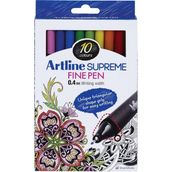Artline EPFS-200 Supreme Fineliner 0.4 MM 10 Renk Keçe Uçlu Kalem