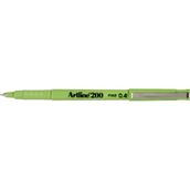 Artline Fineliner 0.4 mm Açık Yeşil İnce Uçlu Keçeli Kalem