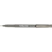 Artline Fineliner 0.4 mm Gri İnce Uçlu Keçeli Kalem