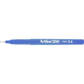 Artline Fineliner 0.4 mm Royal Mavi İnce Uçlu Keçeli Kalem