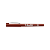 Artline Fineliner Kahverengi İnce 0.4 mm Keçe Uçlu Kalem