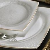 Aryıldız AR34000 Porselen 60 Parça Yemek Takımı