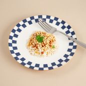 Aryıldız Chance Pasta Tabak Hamsa 21 cm