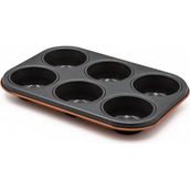 Aryıldız Mat Turuncu 6'lı Muffin Kalıbı