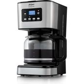 Arzum Ar3073 Brewtime Pro Filtre Kahve Makinesi 12 Fincan Kapasitesi Cam Hazne ile Zamanlayıcı Özellikli - Siyah