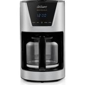 Arzum AR3081 Brewtime Delux Filtre Kahve Makinesi, 1.5 L Geniş Kapasite, 19x33x25 Cm, Inox - Gri - Siyah