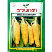 Arzuman 25 Gr Tatlı Mısır Tohumu Hibrit Şeker Mısır
