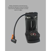 Asa Store Çok Amaçlı Ayaklı Lastik Pompası Yüksek Hassasiyetli