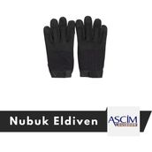 Ascim Outdoor Nubuk Unisex Eldiven - Siyah