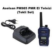 Aselsan PM985 12 km Açık Alan Mesafeli PMR El Telsizi