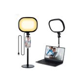 Asfal 1455 Lux, Telefon Tutuculu Tripod, Masaüstü Açısı Ayarlanabilir Metal, Canlı Yayın ve Stüdyo Işığı