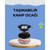 Asiltech Kompakt ve Hafif Kamp Ocağı Seti Gaz Tüplü