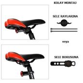Asistan Parla R600+Usb Şarjlı Arka Stop Lambası