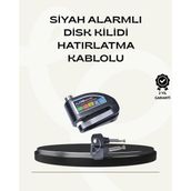Aslanoğlu Store Çift Modlu 110DB Alarmlı Disk Kilidi Suya Dayanıklı