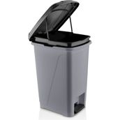 Aslife 25 Litre Metalik İç Kovalı Pedallı Çöp Kovası