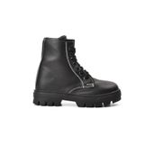 Aspor Arz 2301002-F Siyah İçi Kürklü Fermuarlı Unisex Çocuk Bot