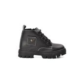 Aspor Arz 2301003-F Siyah İçi Kürklü Fermuarlı Unisex Çocuk Bot