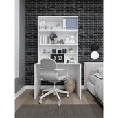 Asra Trend %100 Mdflam Raflı Çalışma Masası Bilgisayar Ofis Ders Masası Çm-03 - 192 x 100 x 60 - Beyaz