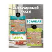 ASRIN TANDIRI 2'Lİ PAKET (1 Paket Ekşi Hamurlu Çavdar Lavaş Ekmeği - 1 Paket Ekşi Hamurlu Arpa Lavaş Ekmeği)