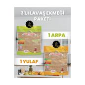 ASRIN TANDIRI 2'Lİ PAKET (1 Paket Ekşi Hamurlu Yulaf Lavaş Ekmeği - 1 Paket Ekşi Hamurlu Arpa Lavaş Ekmeği)