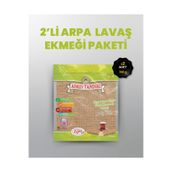 ASRIN TANDIRI 2'Lİ PAKET ( 2 paket Ekşi Hamurlu Arpa Lavaş Ekmeği)