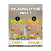 ASRIN TANDIRI 4'LÜ LAVAŞ PAKETİ (2 Paket Ekşi Hamurlu Arpa+2 Paket Ekşi Hamurlu Yulaf) 4X330Gr.