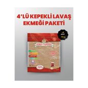 ASRIN TANDIRI 4'LÜ PAKET ( 4 Paket Paket Ekşi Hamurlu Kepekli Lavaş Tandır Ekmeği (diyabetik Ekmek) 330 Gr.