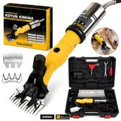 Assur Asr681 Profesyonel Koyun Keçi Kırkma Makinesi - 200W Elektrikli Metal Şanzımanlı Çelik Bıçaklı