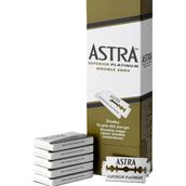 Astra Çift Kenarlı Double Edge 100'lü Platinium Tıraş Jileti