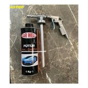 Astro Pro Havalı Zift Tabancası Pütür Tabancası Carwel Pütür Siyah Renk 1kg