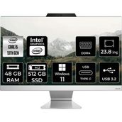 ASUS A3402 i5 1335U 48GB 512GB SSD 23.8" FHD W11H All In One Bilgisayar & Per4 Bellek