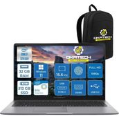 Asus Expertbook P1 P1503 Intel Core I7-13620H 32GB Ddr5 512GB SSD Wın 11 Pro 15.6 Fhd Intel UHD Taşınabilir Bilgisayar + NOTEBOOK ÇANTASI - 512 GB - 32 GB