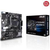 Asus Prime A520M-K AMD AM4 DDR4 Micro ATX Anakart