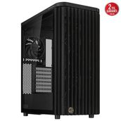 Asus ProArt PA401 Wood Edition Temperli Siyah Fanlı ATX Bilgisayar Kasası