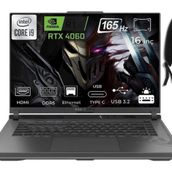Asus Rog Strix G16 G614JVR-N3096-39 Intel Core I9 14900HX 16GB 512GB SSD RTX4060 WIN11 Pro 16" Fhd Taşınabilir