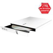 Asus Sdrw 08d2s-U Usb 2.0 Dvd-Rw Slim Kutulu Beyaz Optik Okuyucu